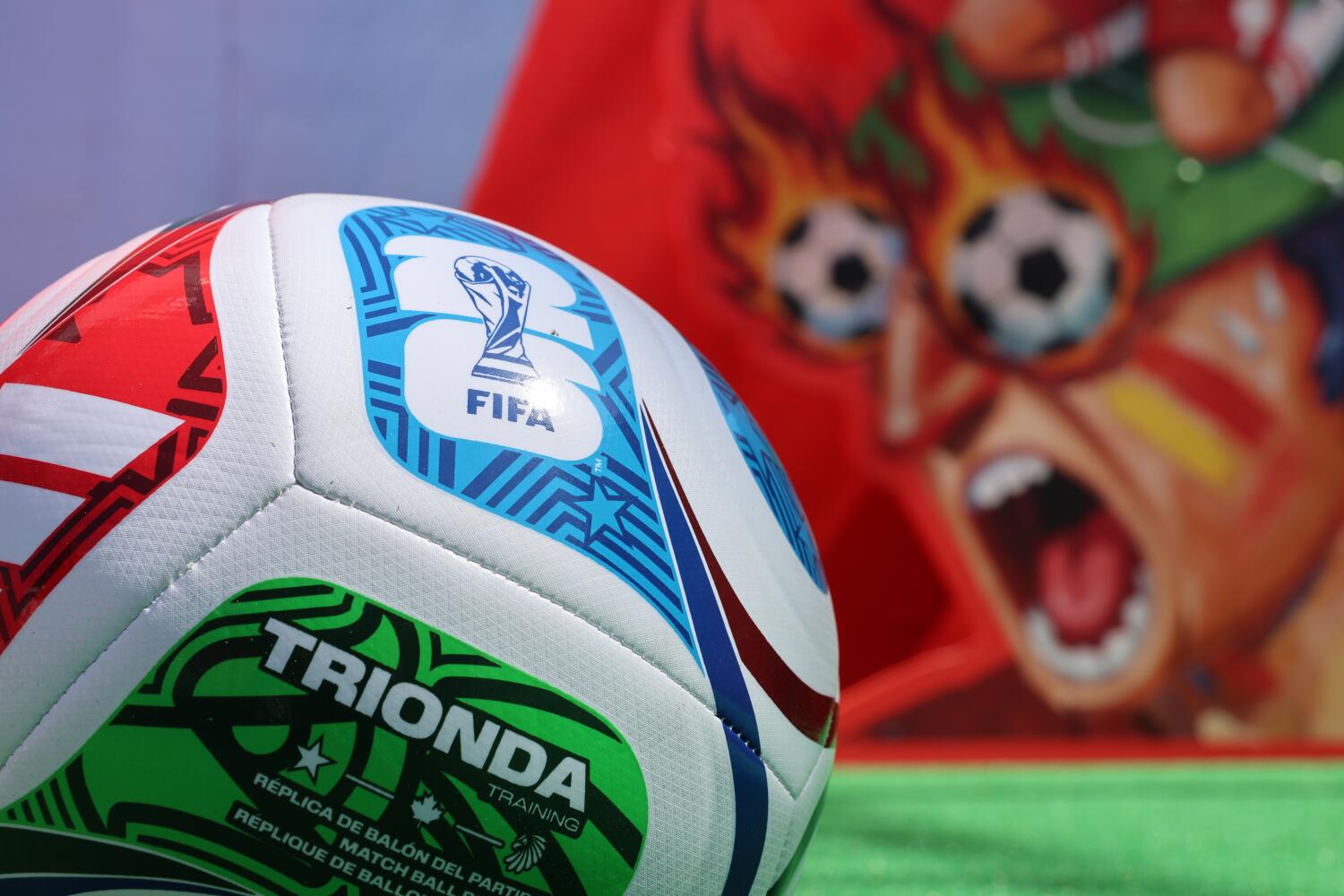 Source-feed image associated with Amid travel bans, ICE fears and political turmoil, wary fans try to find World Cup joy