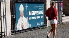Image from linked report: Hundreds of thousands expected in Paris for Pope's visit