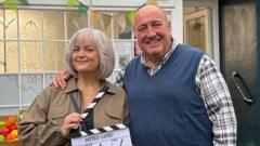 Source-feed image associated with Filming starts for new Ruth Jones and Steve Speirs comedy '35 years in the making'