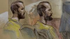 Source-feed image associated with Tate brothers blast US jail conditions as they seek bail in UK extradition fight