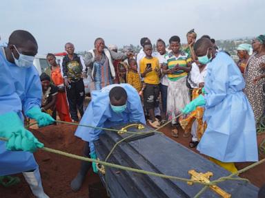 Source-feed image associated with Congo's Ebola outbreak shows no signs of slowing as deaths top 3,000