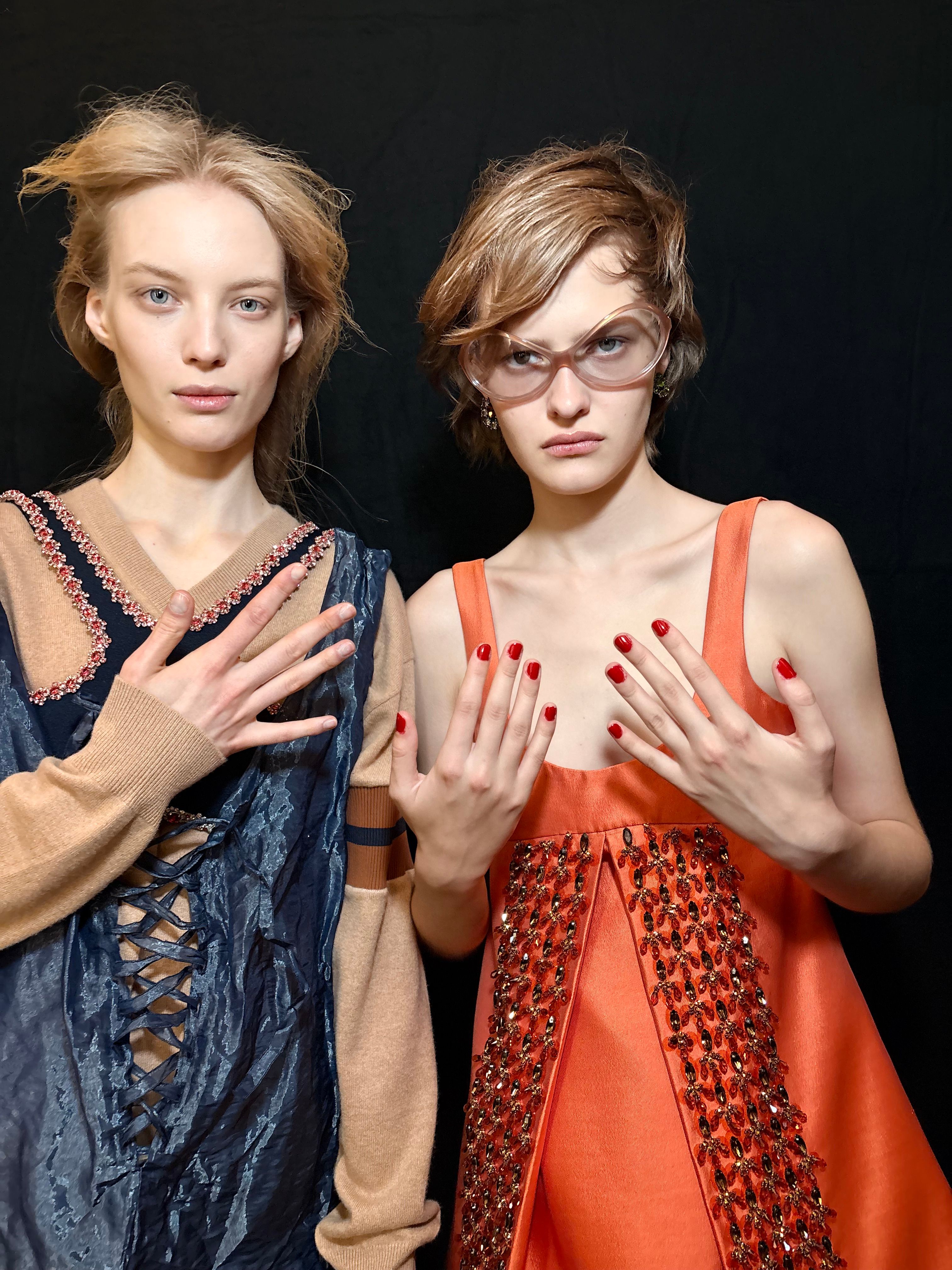 Image from linked report: Forget Clean Girl—Miu Miu Wants You To Embrace Messy Beauty
