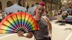 Source-feed image associated with Budapest's first Pride since Orban left power