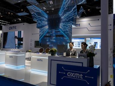 Source-feed image associated with China memory chipmaker CXMT's shares soar in a blockbuster share listing in Shanghai