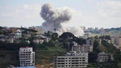 Source-feed image associated with Netanyahu says Israel will intensify strikes against Hezbollah