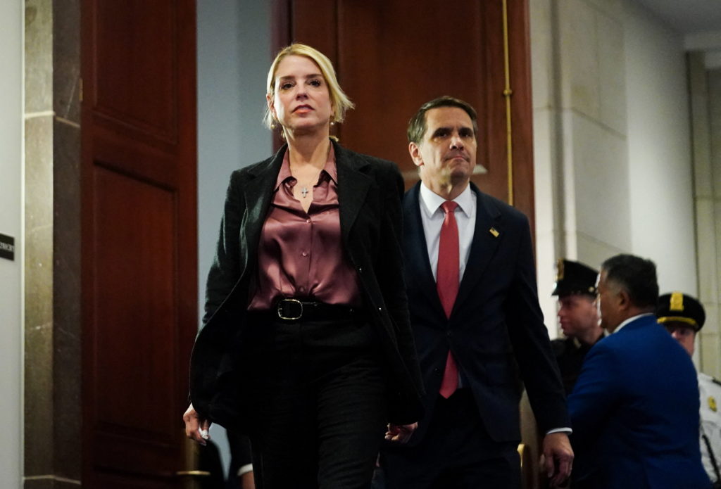 Source-feed image associated with Key things to know ahead of Pam Bondi's interview with House committee about her handling of the Epstein files