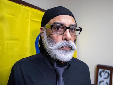 Source-feed image associated with Prominent Sikh separatist says FBI has warned him of new threat on his life