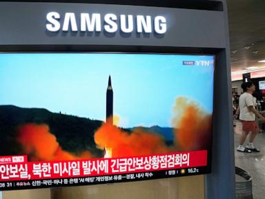 Image from linked report: South Korea’s military says North Korea fired projectile toward its eastern waters