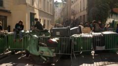 Image from linked report: France braces for national day of school protests after injuries and mass arrests
