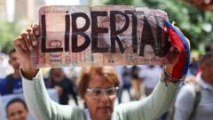 Image from linked report: Venezuela releases dozens of political prisoners as election calls grow