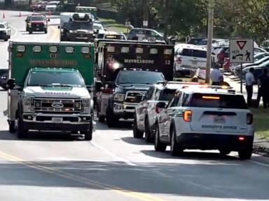 Source-feed image associated with Staffer injured, gunman dead in shooting at Virginia elementary school: Police
