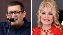 Source-feed image associated with Paul Heaton scores first number one album as Dolly Parton's 9 to 5 finally reaches top 40