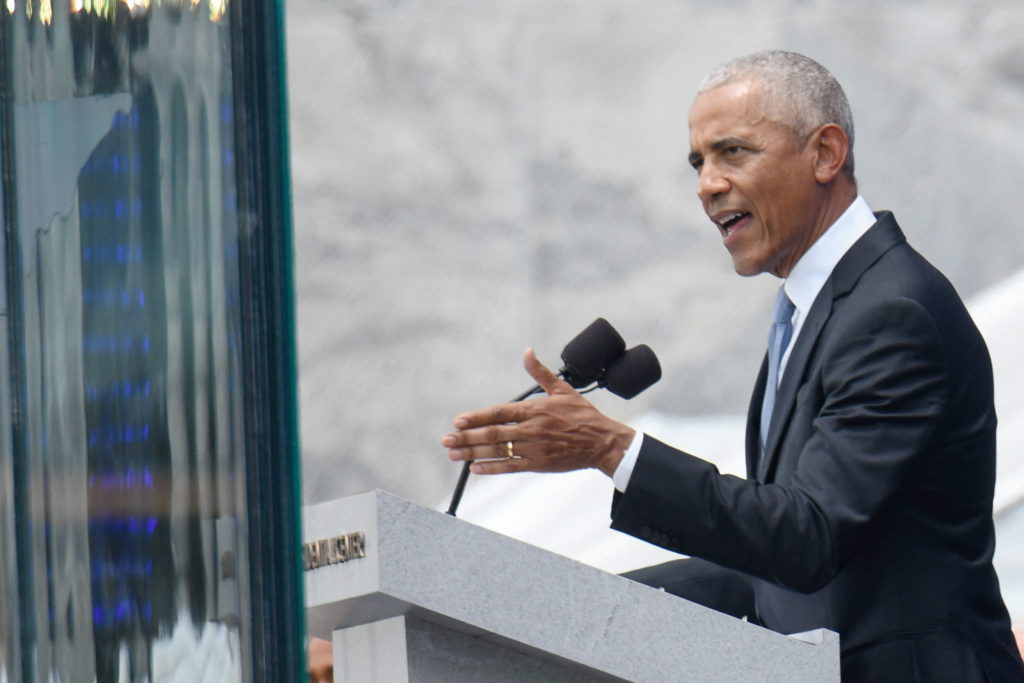Image from linked report: Obama to campaign with El-Sayed in Detroit as ex-president gets more involved in midterms