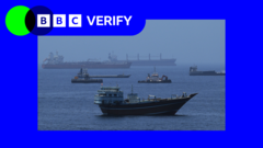 Source-feed image associated with Dozens of ships head through Strait of Hormuz after US-Iran deal