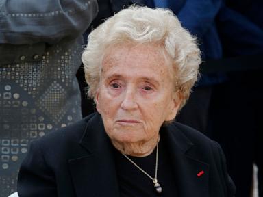Source-feed image associated with Bernadette Chirac, formidable former first lady of France, dies at 93