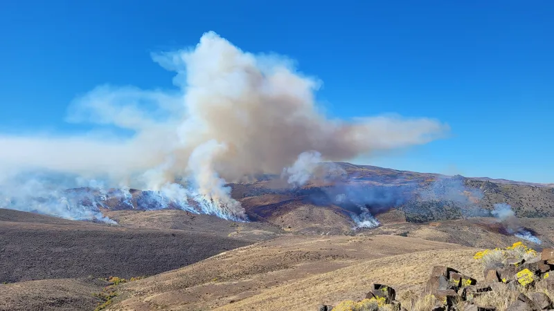 Source-feed image associated with A fire’s rumble reveals where it’s burning