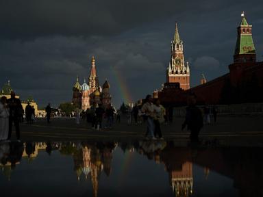 Source-feed image associated with Ukrainian drone attacks on Moscow resume hours after CIA director's visit, mayor says