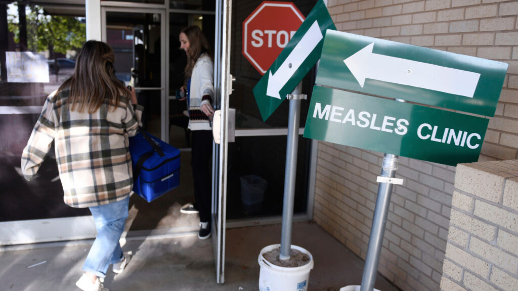 Source-feed image associated with There are already more U.S. measles cases this year than in all of 2025