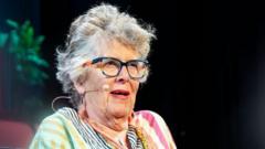 Source-feed image associated with Dame Prue Leith recalls asking Michelin why she hadn't been awarded a star