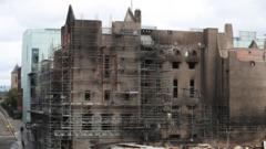 Source-feed image associated with Glasgow School of Art cannot afford to restore fire-hit Mackintosh building