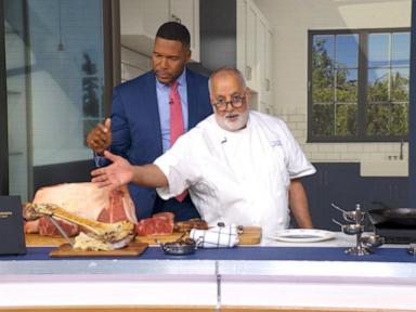 Source-feed image associated with WATCH: Chef Sam Hazen shares Michael Strahan's favorite steak recipe