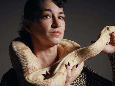Source-feed image associated with Princess the boa constrictor nails audition for the opera at the Met