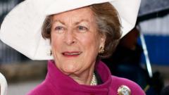 Source-feed image associated with Lady Pamela Hicks, former lady-in-waiting to Elizabeth II, dies aged 97