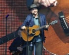 Source-feed image associated with James Taylor review – 70s legend’s golden baritone shines best when stripped bare