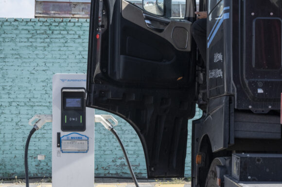 Image from linked report: China Has an 18-Wheel Answer to Soaring Global Diesel Prices