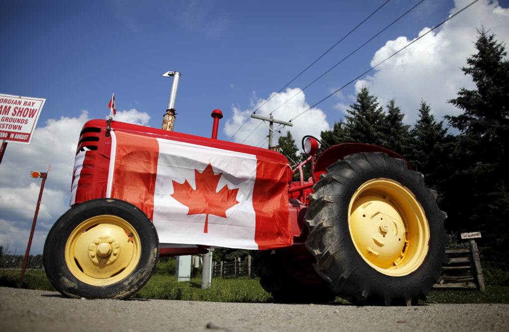 Image from linked report: U.S. ban on $1 billion worth of Canadian imports, from motorcycles to booze, goes into effect