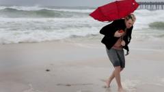 Image from linked report: Hurricane Isaias downgraded after making landfall in Florida