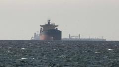 Source-feed image associated with US conducts strikes on Iran after attack on cargo ship