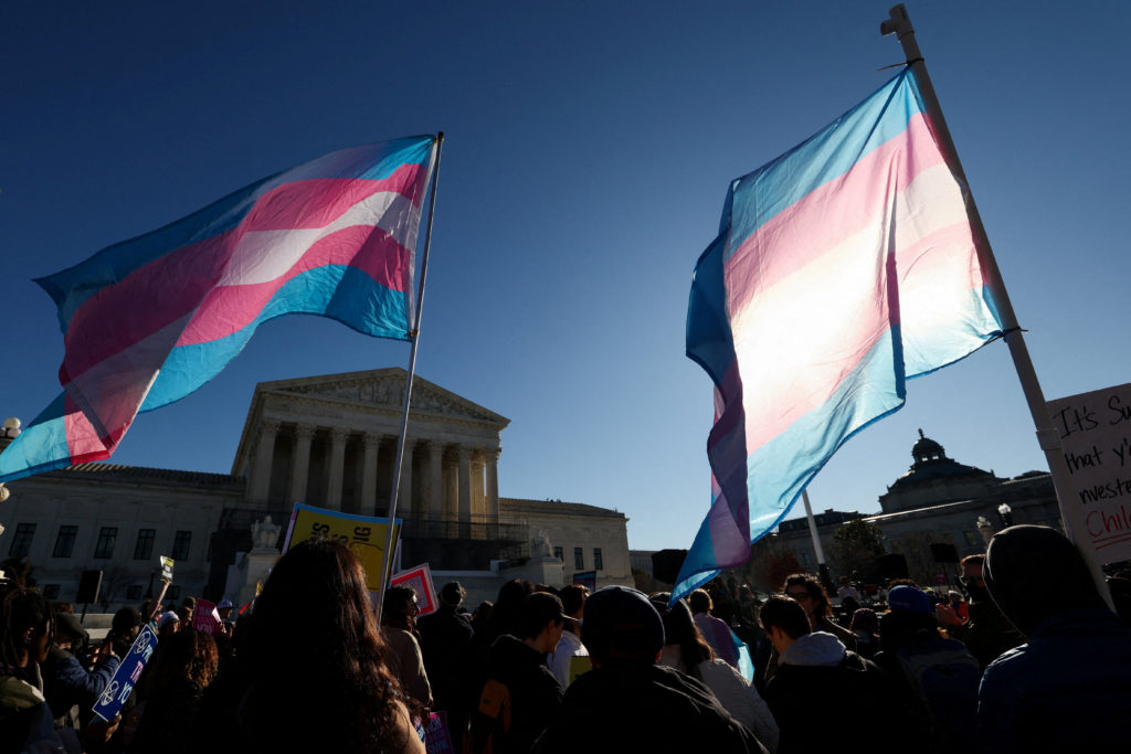 Source-feed image associated with Supreme Court upholds state laws banning transgender girls and women from school sports