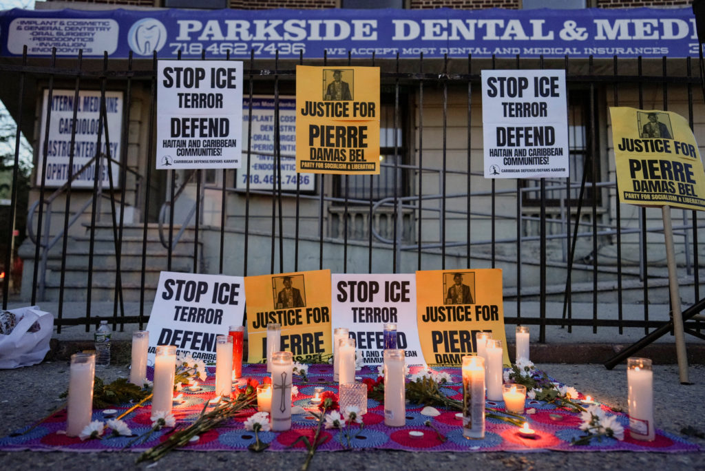 Image from linked report: Haitian student's suicide reveals human toll of immigration crackdown