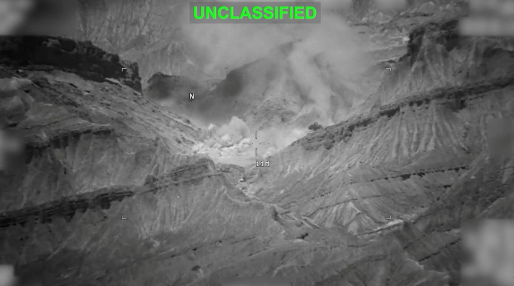 Source-feed image associated with U.S. announces another troop death as Israel warns Tehran's attacks are coming close