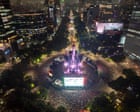 Source-feed image associated with Four people die in mass fan celebrations in Mexico City after World Cup victory