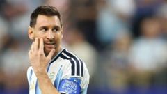 Source-feed image associated with Should Argentina take Messi off penalties?