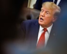 Image from linked report: US TV networks suspend White House pool coverage over Trump media ban