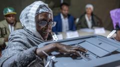 Source-feed image associated with Polls open in Ethiopia, but not everyone can vote