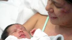 Source-feed image associated with Mum rescued from Venezuela rubble with newborn baby tells BBC how he helped her survive