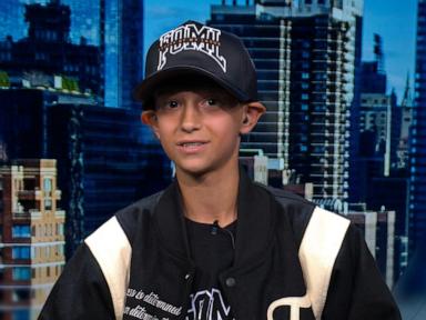 Image from linked report: WATCH: 13-year-old pursuing master's degree at NYU