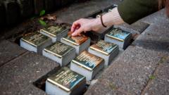 Image from linked report: German town bans 'stumbling stone' memorials to Nazi victims