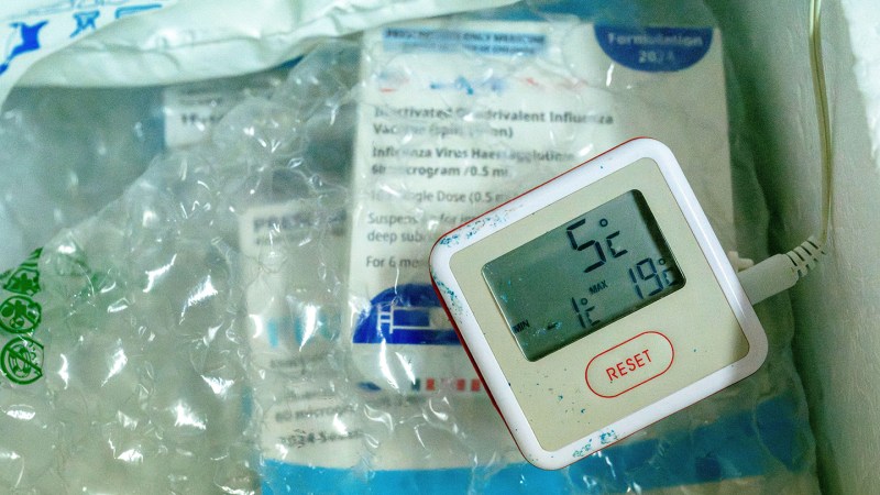 Source-feed image associated with No refrigerator, no problem. This experimental vaccine doesn’t need it.