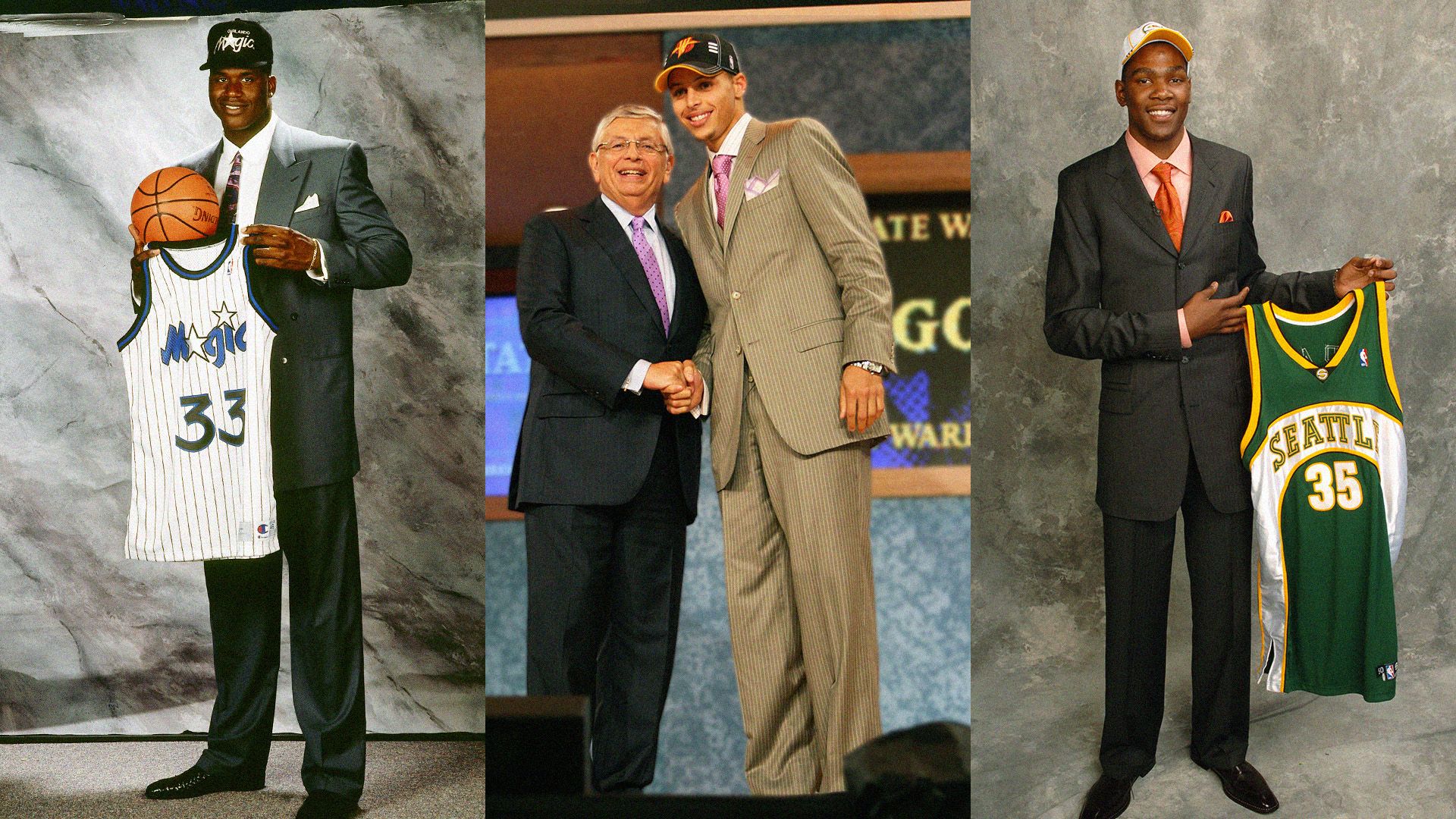Source-feed image associated with A Look Back at NBA Superstars’ Slightly Embarrassing, Totally Charming Draft Pictures