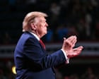 Image from linked report: Donald Trump’s Texas rally rocked by repeated protests