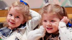 Source-feed image associated with Pioneering treatment saves identical twins from rare pregnancy condition