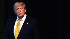 Source-feed image associated with Trump retreat over Hormuz tolls suggests he is struggling to end Iran war