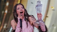 Source-feed image associated with I wanted to quit Eurovision twice - then won it, says Bangaranga singer Dara