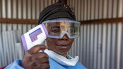 Source-feed image associated with DR Congo bans mass gatherings in the capital to prevent spread of Ebola
