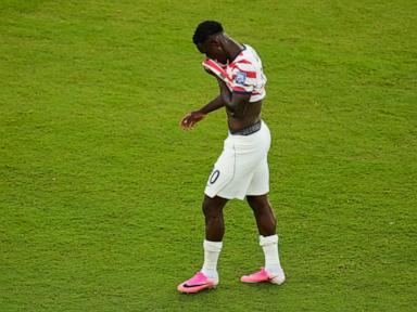 Source-feed image associated with FIFA lifts US player Balogun’s red card suspension at World Cup after Trump calls Infantino